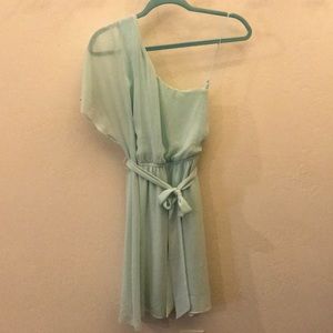 Express One Shoulder Dress